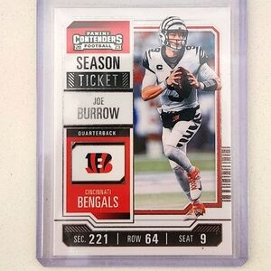 Joe Burrow Football Card